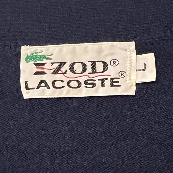 Vintage 70's IZOD LACOSTE V-Neck Button Down Cardigan - Picture 4 of 7